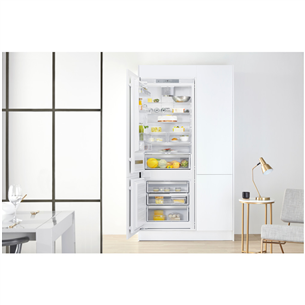 Whirlpool, 395 L, height 194 cm - Built-in Refrigerator