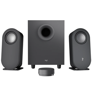 Logitech Z407, 2.1, Bluetooth, black - PC Speakers