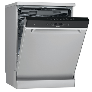 Whirlpool, 14 place settings, inox - Freestanding Dishwasher