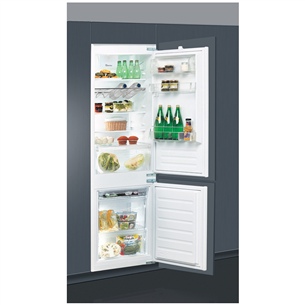 Whirlpool, 273 L, height 177 cm - Built-in Refrigerator