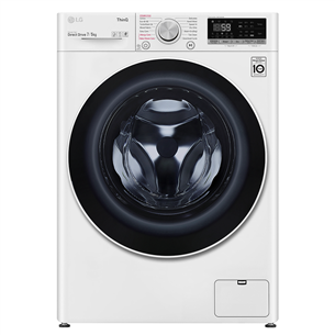 LG, 7 kg / 5 kg, depth 47.5 cm, 1200 rpm - Washer-Dryer Combo F2DV5S7S0E