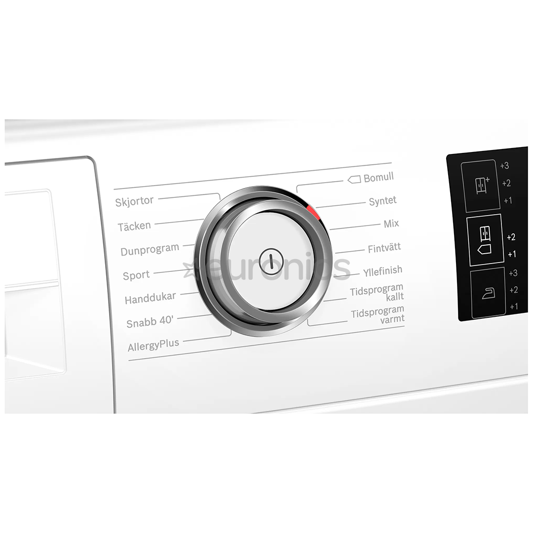 Bosch Serie 6, HomeConnect, 9 kg, depth 61.3 cm - Clothes Dryer