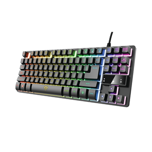 Trust GXT 833 Thado TKL, RUS, black - Keyboard