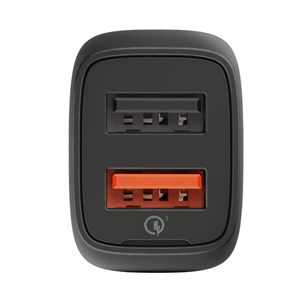 Автомобильное зарядное устройство 2x USB Trust Qmax Ultra-Fast with QC3.0 (30 Вт)