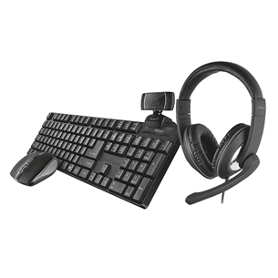 Комплект Qoby 4-in-1 Home Office Set, Trust