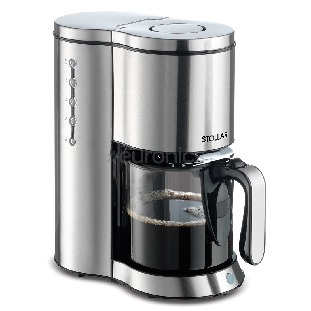Stollar the Drip Café, water tank 1.25 L, inox - Coffee maker