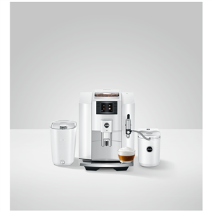 JURA E8 Piano White - Espressomasin