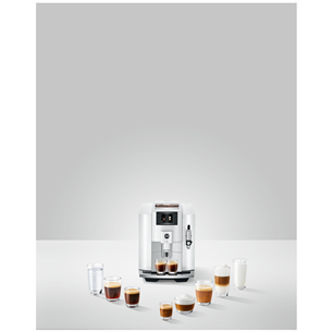 JURA E8 Piano White - Espressomasin