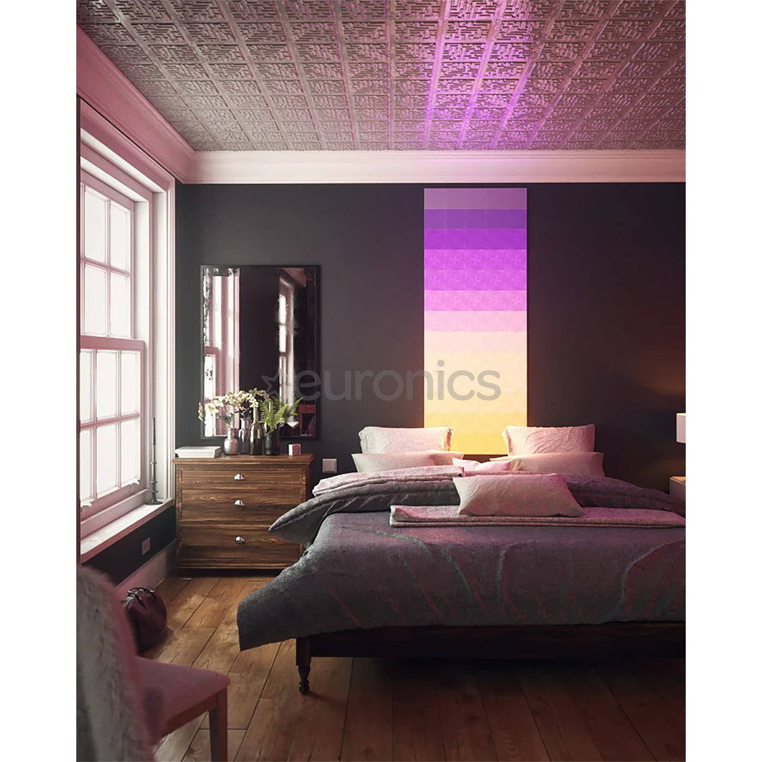 Nanoleaf Canvas, 9 paneeli, valge - Nutivalgusti stardikomplekt