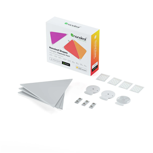Nanoleaf Shapes Triangles, 3 panels, white - Smart Lights Expansion Pack NL47-0001TW-3PK
