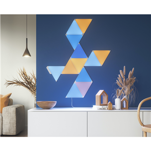 Nanoleaf Shapes Triangles, 4 paneeli, valge - Nutivalgusti stardikomplekt