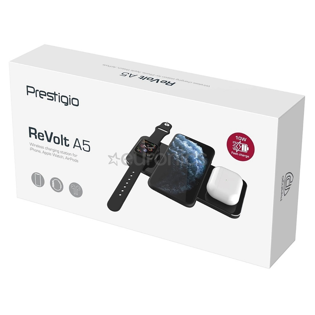 Беспроводная зарядная станция Prestigio ReVolt A5