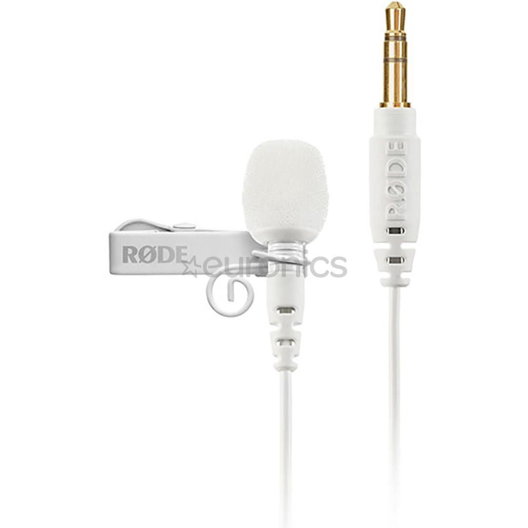 RODE Lavalier GO, 3.5 mm, white - Microphone