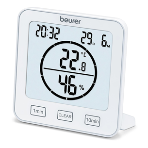 Beurer, white - Thermo hygrometer