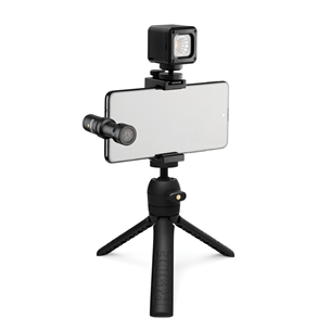 RODE Vlogger Kit, 3,5 mm, USB-C, must - Mikrofonikomplekt VLOGVMMC