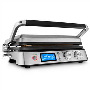 DeLonghi, 1800 W, black/inox - Multigrill + waffle plates