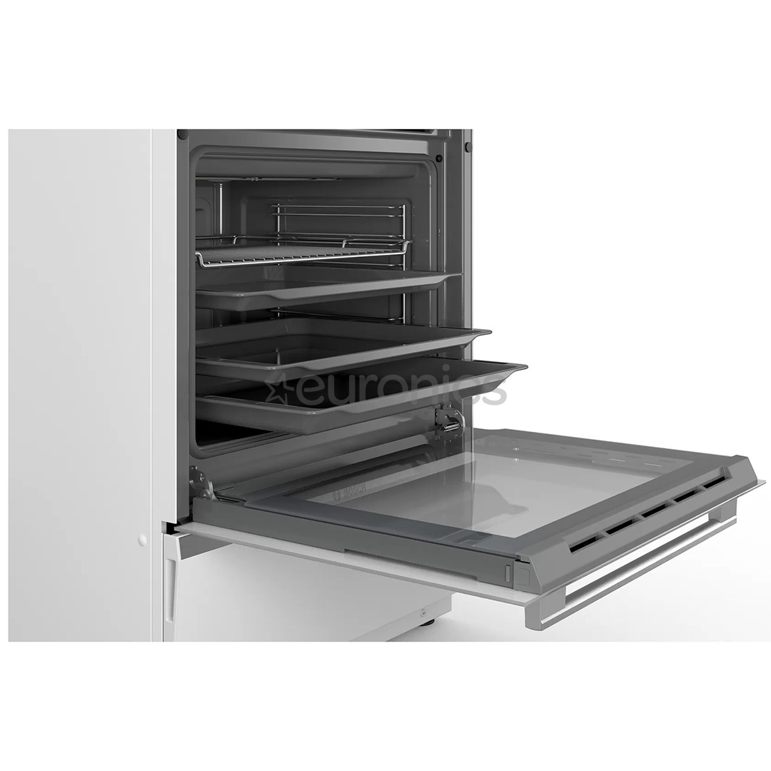 Bosch seeria 6, 66 L, valge - Eraldiseisev induktsioonpliit