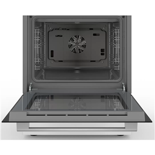 Bosch Serie 6, 66 L, white - Freestanding Induction Cooker