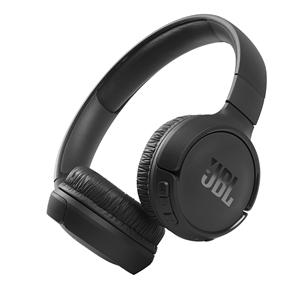 JBL Tune 510, must - Kõrvapealsed juhtmevabad kõrvaklapid JBLT510BTBLKEU