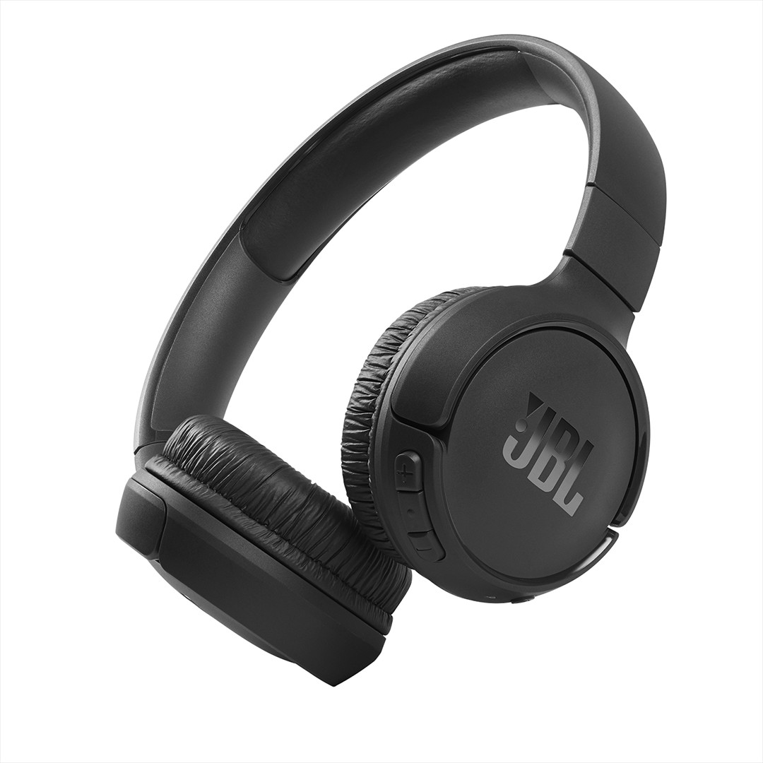 JBL Tune 510, must - Kõrvapealsed juhtmevabad kõrvaklapid