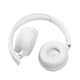 JBL Tune 510, white- On-ear Wireless Headphones