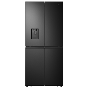 Hisense, veeautomaat, 454 L, kõrgus 181 cm, must - SBS-külmik RQ563N4SWF1