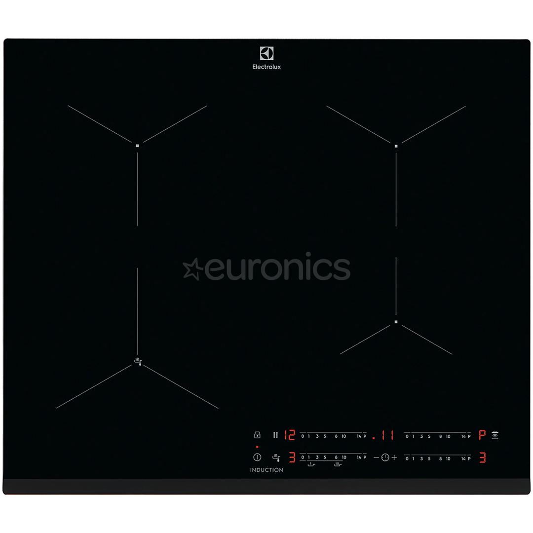 Electrolux 700 SenseFry, width 59 cm, frameless, black - Built-in Induction Hob