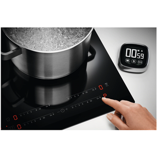 Electrolux 700 SenseFry, width 59 cm, frameless, black - Built-in Induction Hob