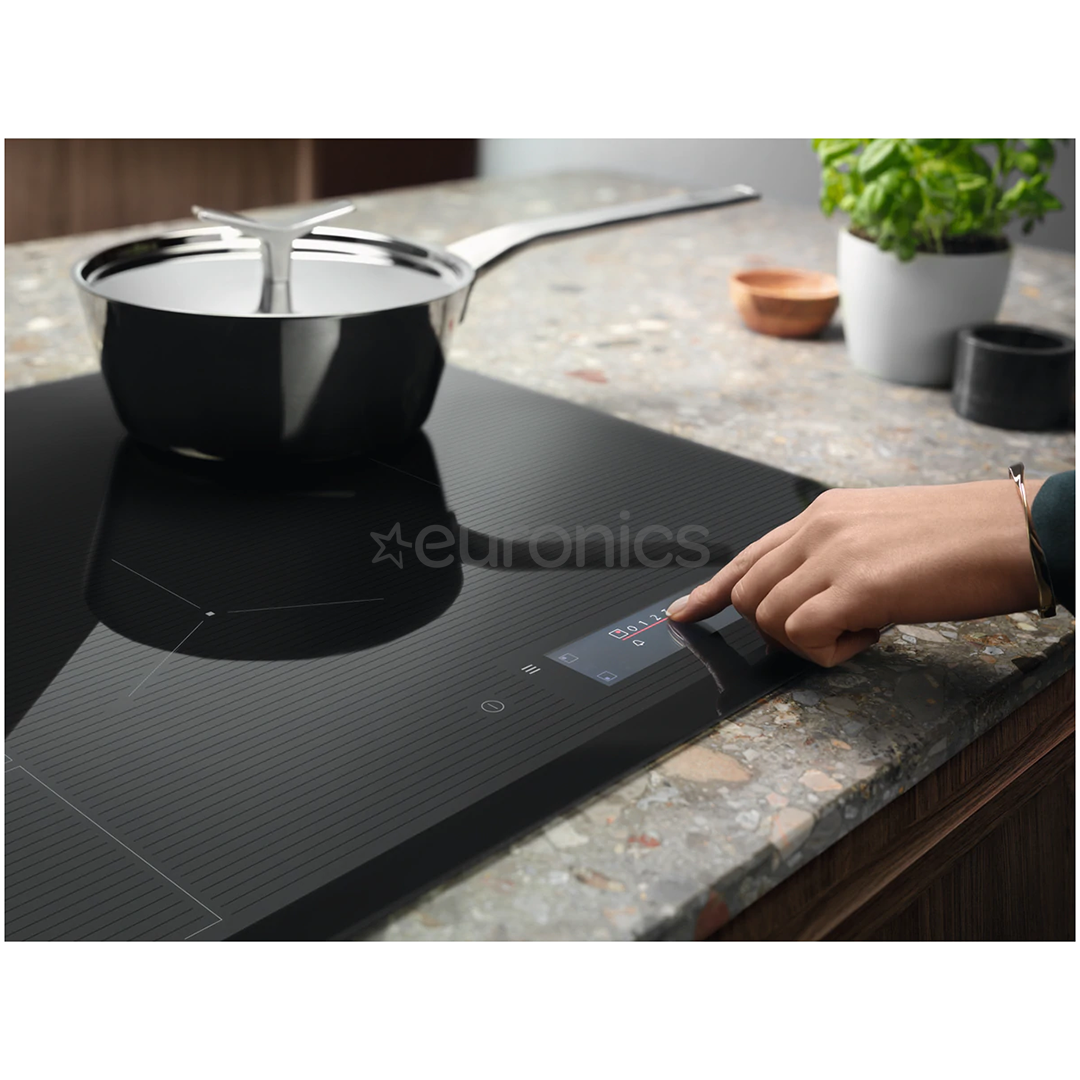 Electrolux 700 SenseFry, width 59 cm, frameless, black - Built-in Induction Hob