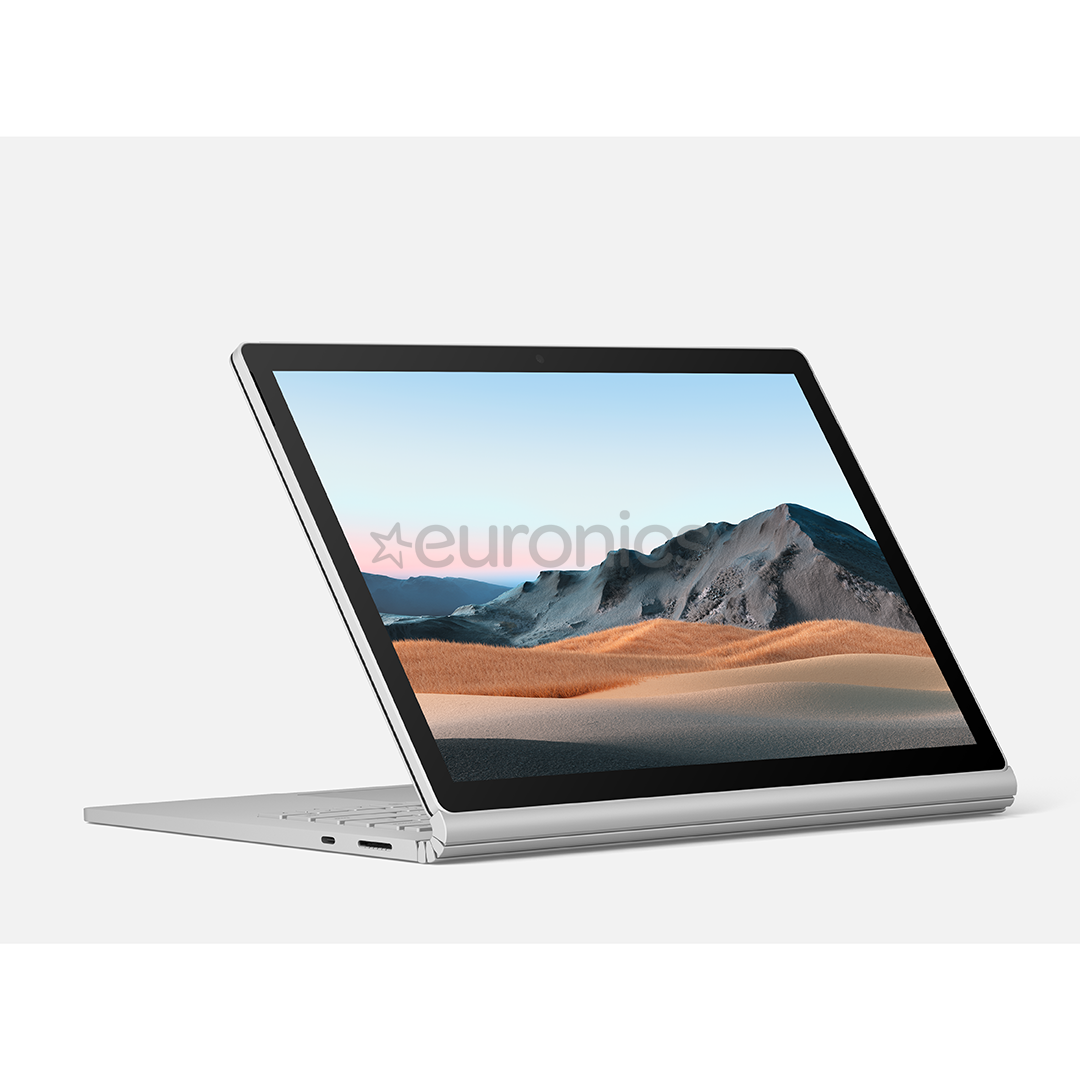 Microsoft Surface Book 3, 13,5'', i5, 8 GB, 256 GB, puutetundlik, hõbedane - Sülearvuti