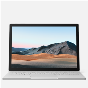 Microsoft Surface Book 3, 13,5'', i5, 8 GB, 256 GB, puutetundlik, hõbedane - Sülearvuti