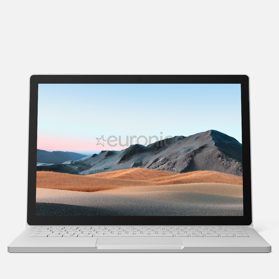 Microsoft Surface Book 3, 13,5'', i5, 8 GB, 256 GB, puutetundlik, hõbedane - Sülearvuti