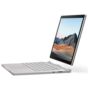 Microsoft Surface Book 3, 13,5'', i7, 16 GB, 256 GB, puutetundlik, hõbedane - Sülearvuti