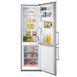 Hisense, 269 L, height 180 cm, silver - Refrigerator