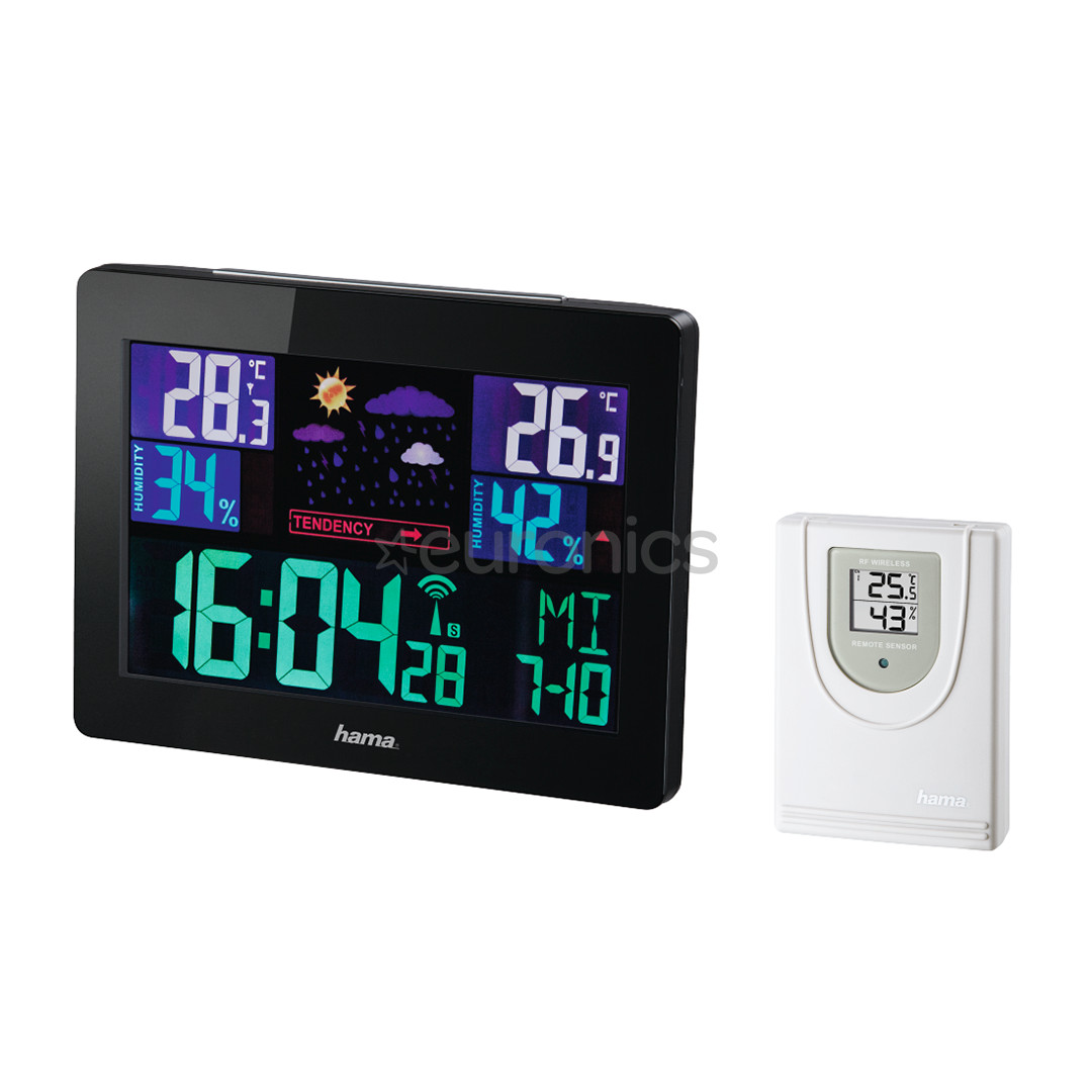 Hama EWS-1400, black/white - Weather station