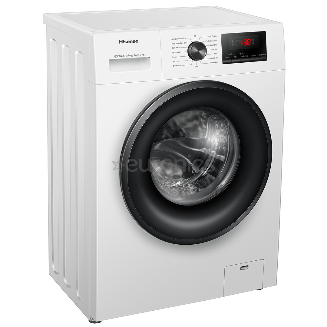 Hisense, 7 kg, depth 42 cm, 1200 rpm - Front Load Washing Machine