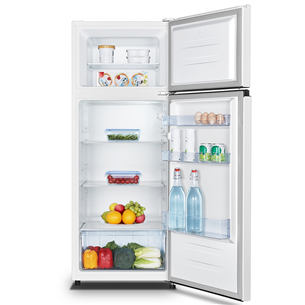 Hisense, 206 L, height 144 cm, white  - Refrigerator