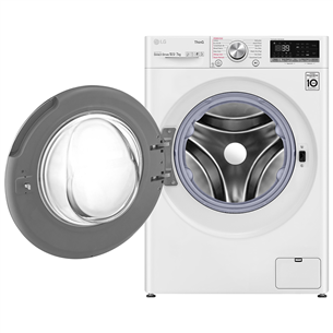 LG, 10.5 kg / 7 kg, depth 56.5 cm, 1400 rpm - Washer-Dryer Combo