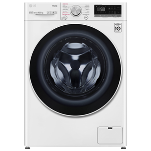 LG, SmartThinQ, 10.5 kg, depth 56.5 cm, 1400 rpm - Front Load Washing Machine