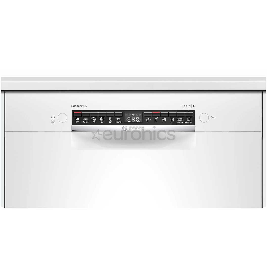 Bosch seeria 4, EfficientDry, nuppude lukustus, 13 nõudekomplekti - Integreeritav nõudepesumasin