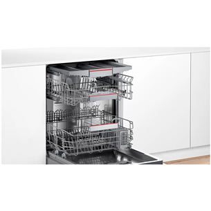 Bosch Serie 4, EfficientDry, блокировка кнопок, 13 комплектов посуды - Интегрируемая посудомоечная машина