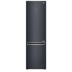 LG GBB9 Series, 384 L, height 203 cm, black - Refrigerator