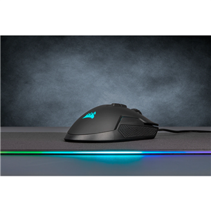 Corsair Glaive RGB Pro, must - Juhtmega optiline hiir