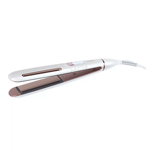 Philips Prestige, 170-210 °C, white/copper - Hair straightener