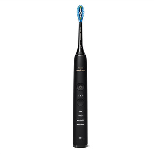 Philips Sonicare DiamondClean 9000, 2 tk, must/valge - Elektriliste hambaharjade komplekt äpiga