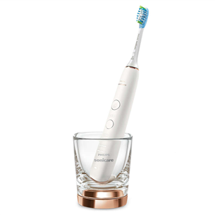 Philips Sonicare DiamondClean 9000, 2 tk, must/valge - Elektriliste hambaharjade komplekt äpiga