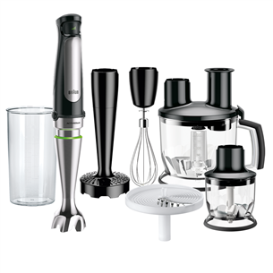 Braun Multiquick 7, 1000 W, black/inox - Hand blender MQ7087X