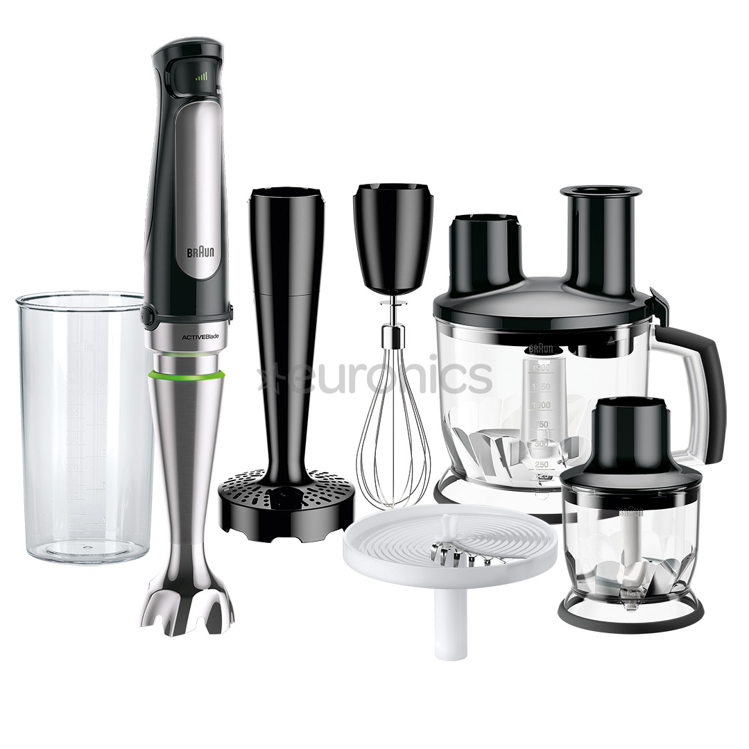 Braun Multiquick 7, 1000 W, black/inox - Hand blender