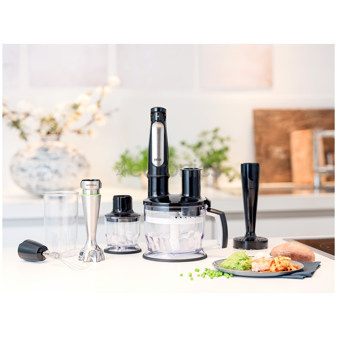 Braun Multiquick 7, 1000 W, black/inox - Hand blender