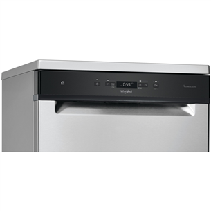 Whirlpool, 14 place settings, inox - Freestanding Dishwasher